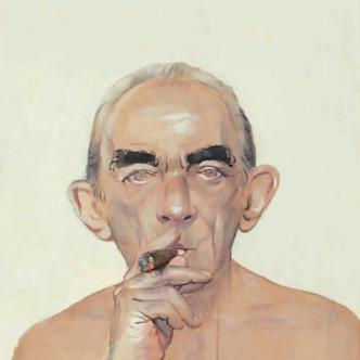 1987 - Uomo che fuma il sigaro (Renato Migliavacca) 