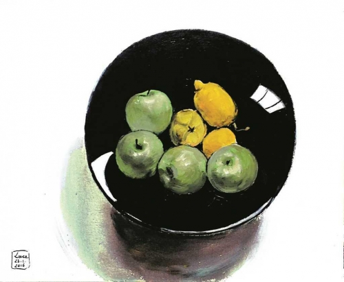 2016 - Quattro mele verdi, due limoni e una mela cotogna 
